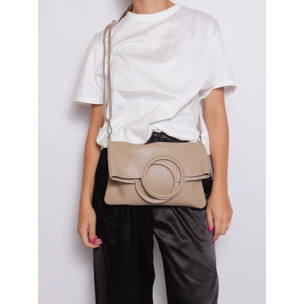 Borsa a mano da donna Made in Italy - Modello Valora Chic - 100% pelle - 29.0 x 30.0 x 1.0 cm