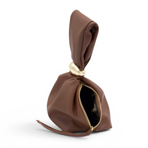 Pochette Cheval Firenze Fanny Marrone