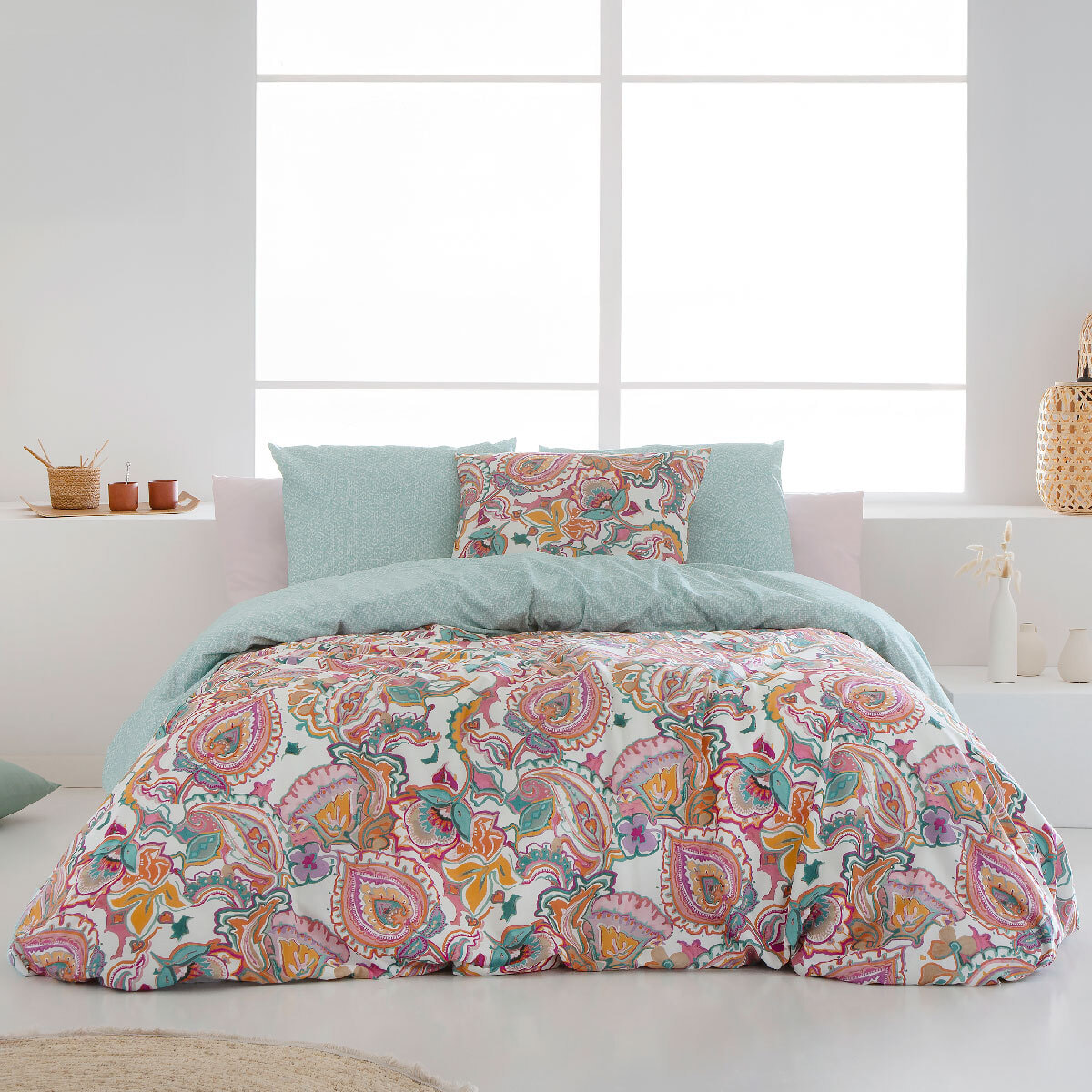 2 Fundas de almohada 100% algodón MUSE B - 65x65 cm