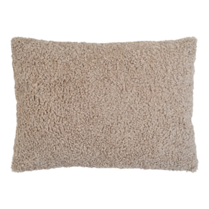 Tavira Cuscino Rettangolare in Bouclé Grigio-Beige 45x60 cm