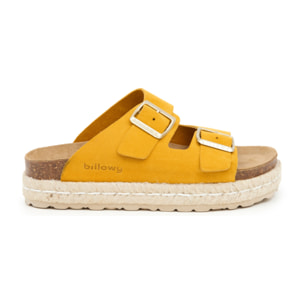 SANDALIA PLATAFORMA BILLOWY AMARILLO