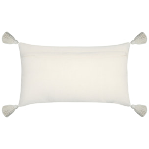 Coussin beige  rectangulaire avec relief - Beige