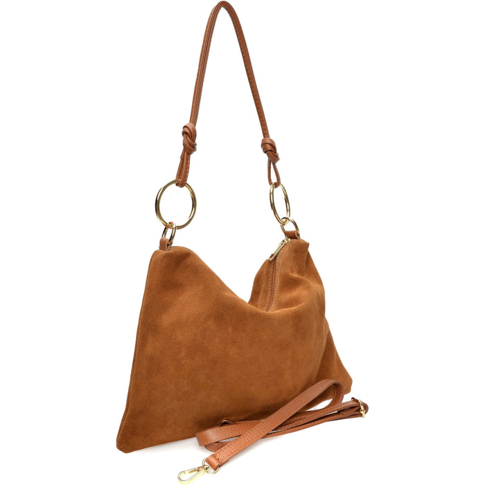 Borsa a tracolla Luisa Vannini Cammello