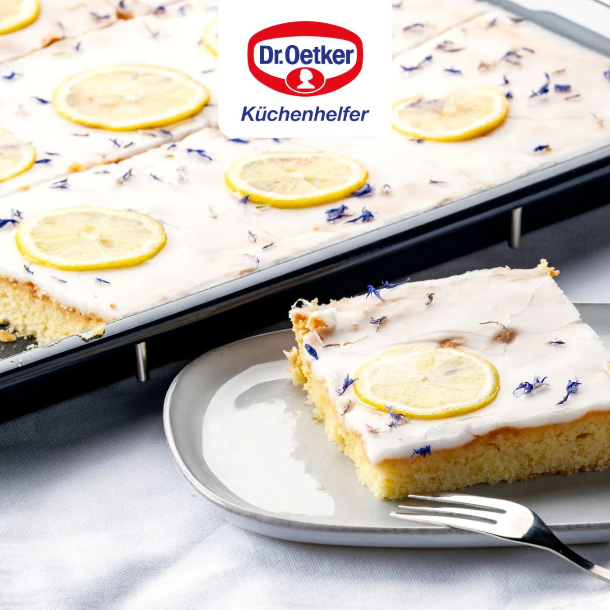 Plaque four extensible 41-53 x 33 cm Dr Oetker Back Liebe