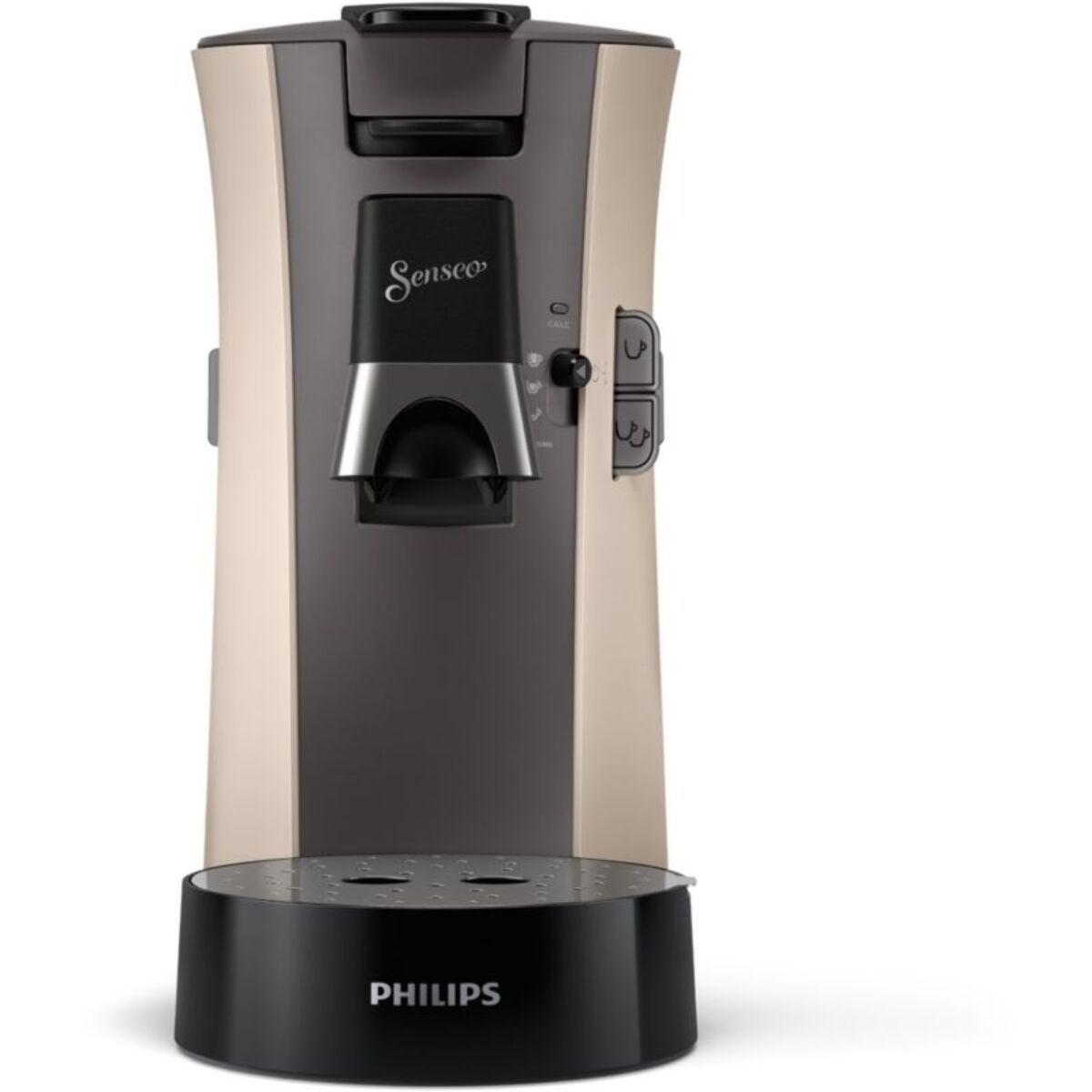 Cafetière à dosettes PHILIPS CSA240/31 senseo select nougat