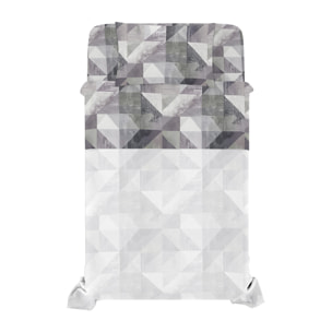 COMPLETO LETTO RIVER SINGOLO SEPIK GREY