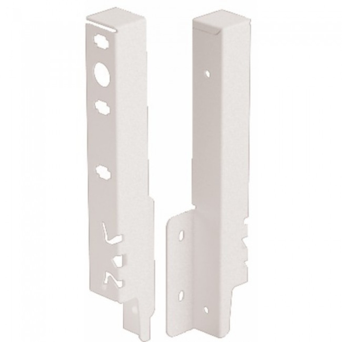 Set raccord HETTICH ArciTech pour paroi arrière blanc - 186 mm - 9149281