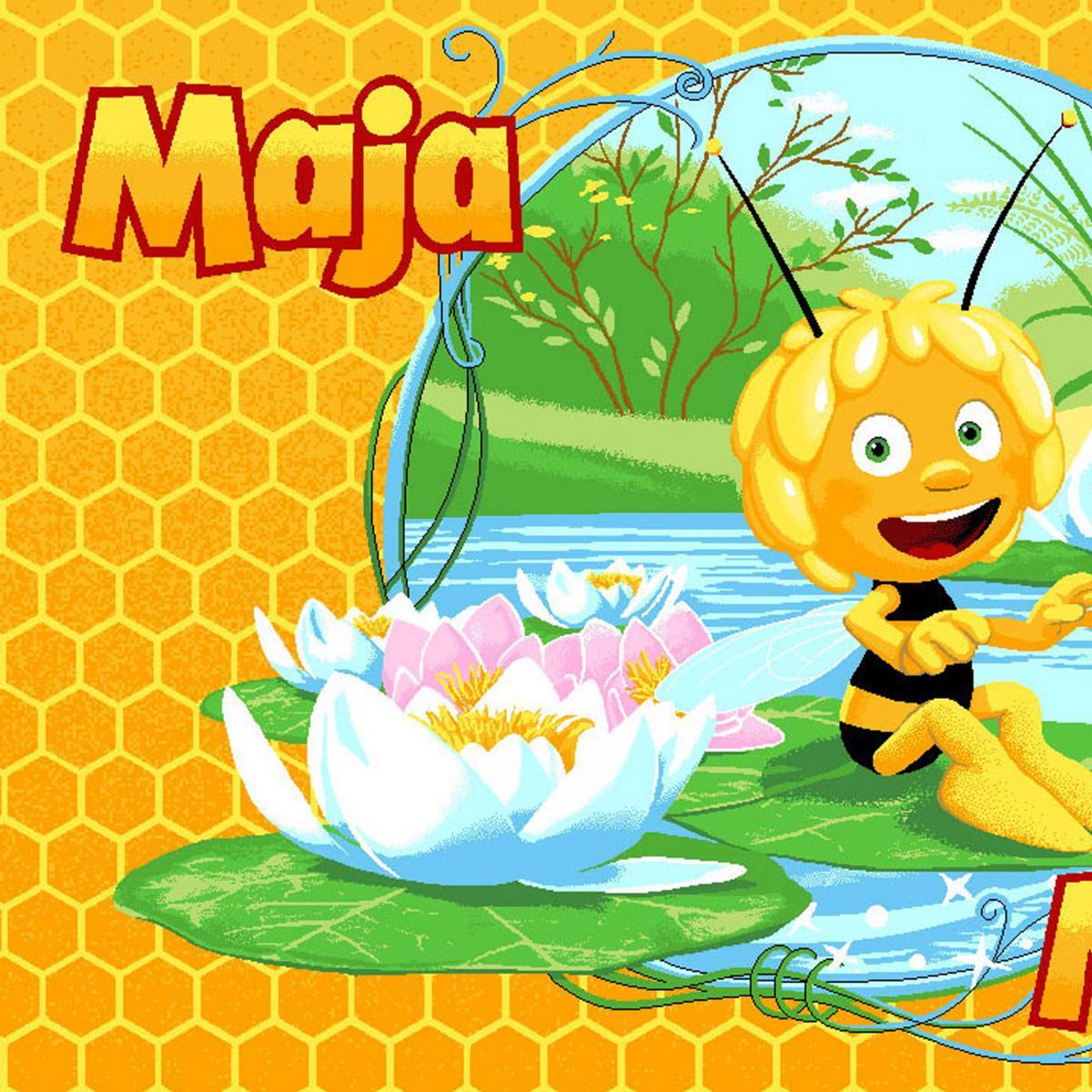 Tapis enfant Maya l'abeille