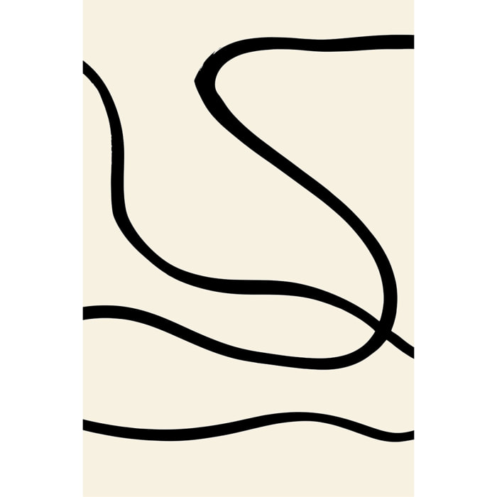 Tableau line art bold III Tableau plexiglas