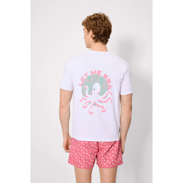 T-shirt a maniche corte Bianco