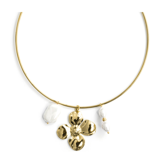 Collar Kuadoc acabado oro amarillo 18k