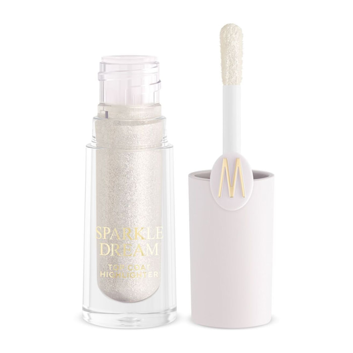 SPARKLE DREAM - HIGHLIGHTER TOP COAT Illuminante liquido top coat effetto “sparkling”