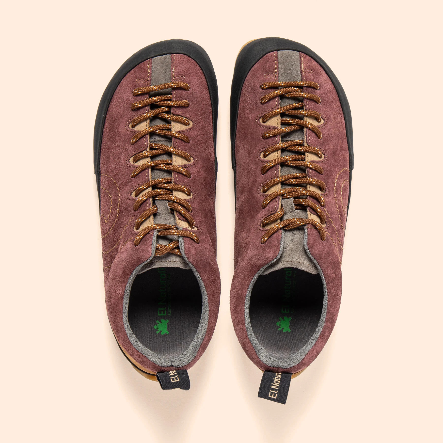 Zapatos N6082 SILK SUEDE RIOJA/ NEVORA color Rioja