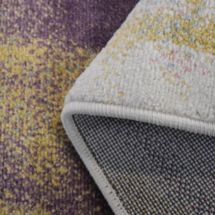 Tapis Ganu, motif abstrait déstructuré