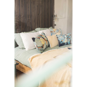Coussin brodé Dori