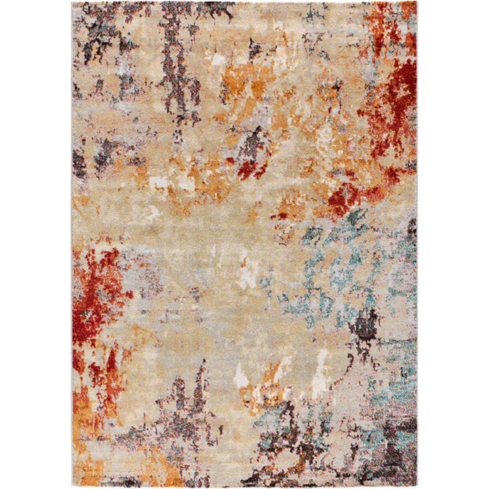 EIDER Alfombra abstracta multicolor, varias medidas disponibles.