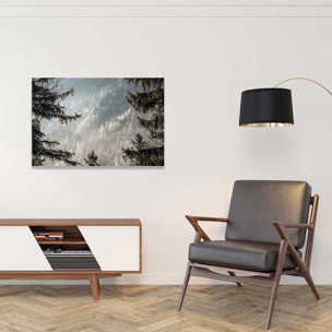 Tableau forest in fog drama Tableau plexiglas