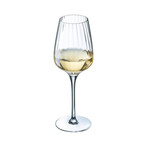 6 verres à pied 35 cl Symétrie - Chef&Sommelier
