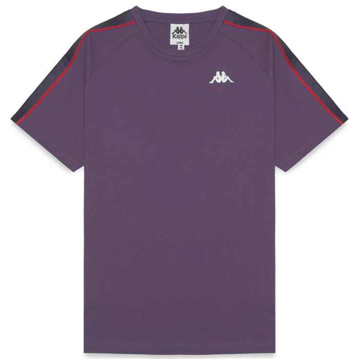 Kappa - T-Shirts & Top Uomo Viola - 222 Banda Coen Slim