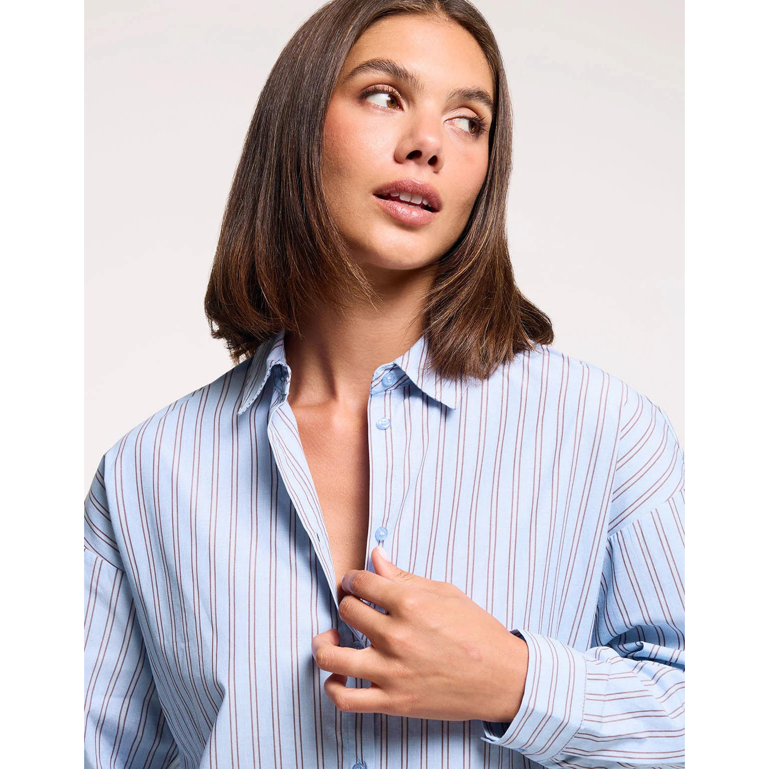 Camisa Manga Larga Azul - Cusco