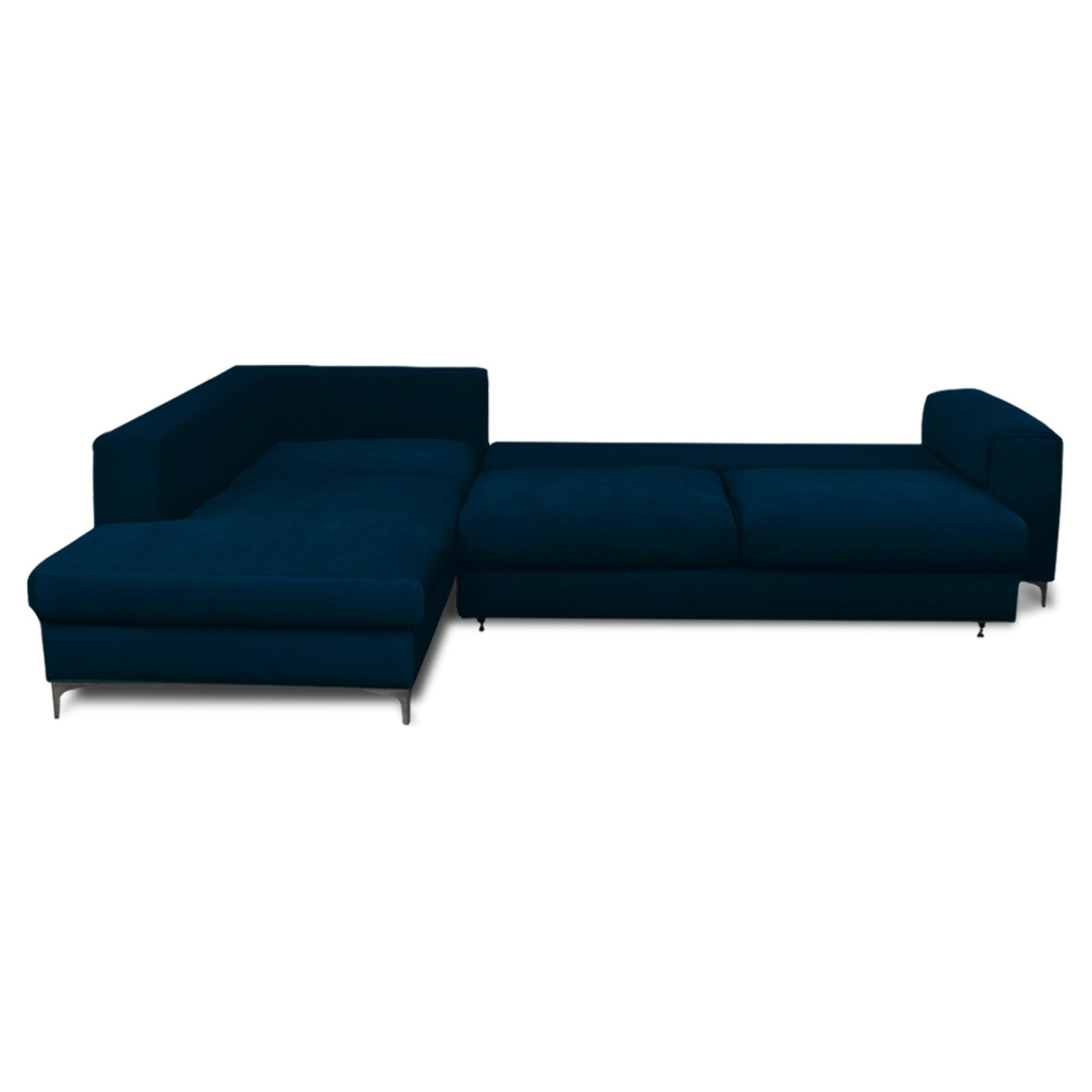 Canapé Velours Angle Gauche Fiesole 3 Places