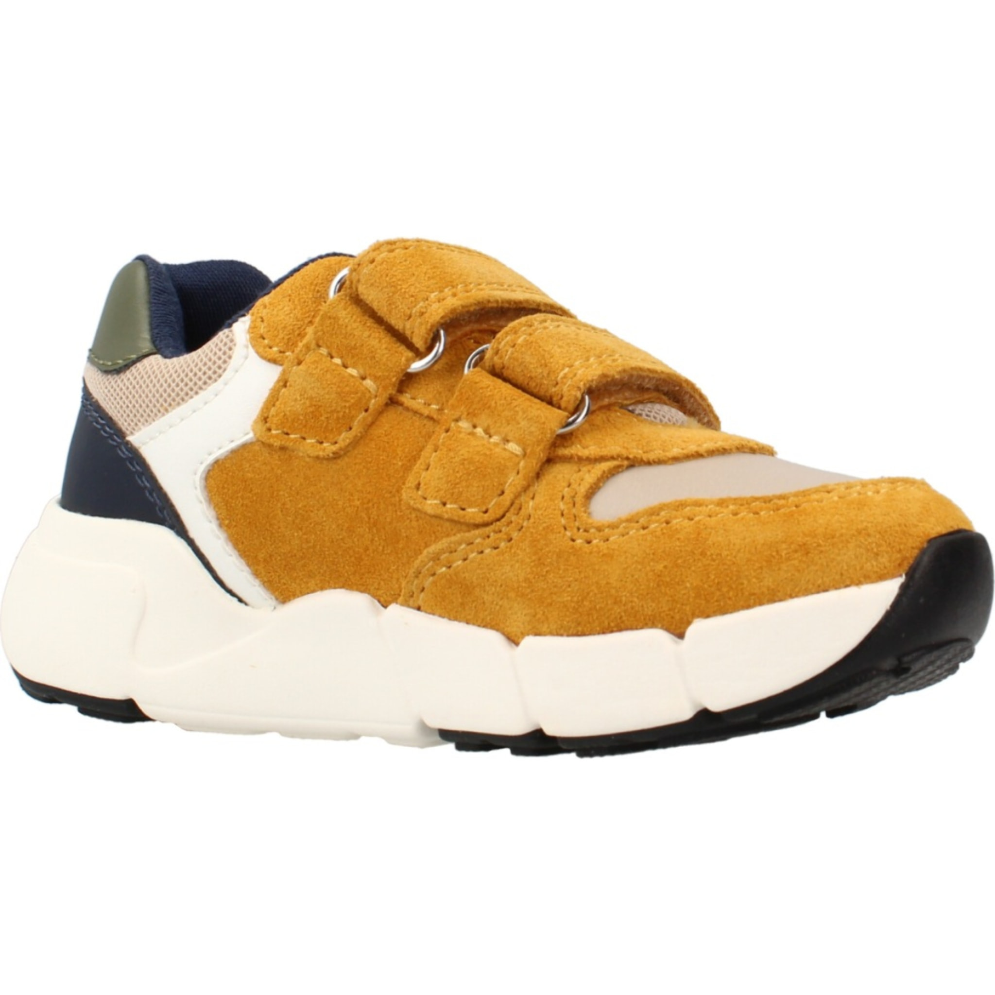 Zapatillas Niño de la marca GEOX  modelo B656GC 05422 B FLEXYPER AMARILLO
