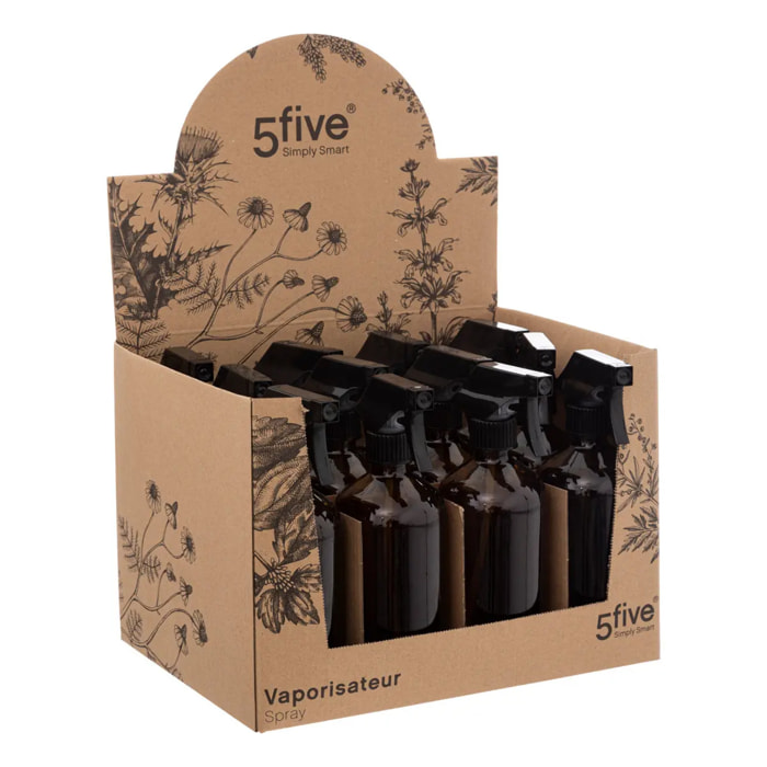 Distributeur Spray 450ml marron