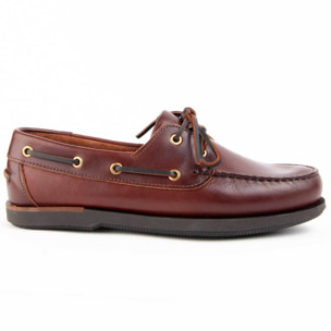 Náutico De Piel - Marrón