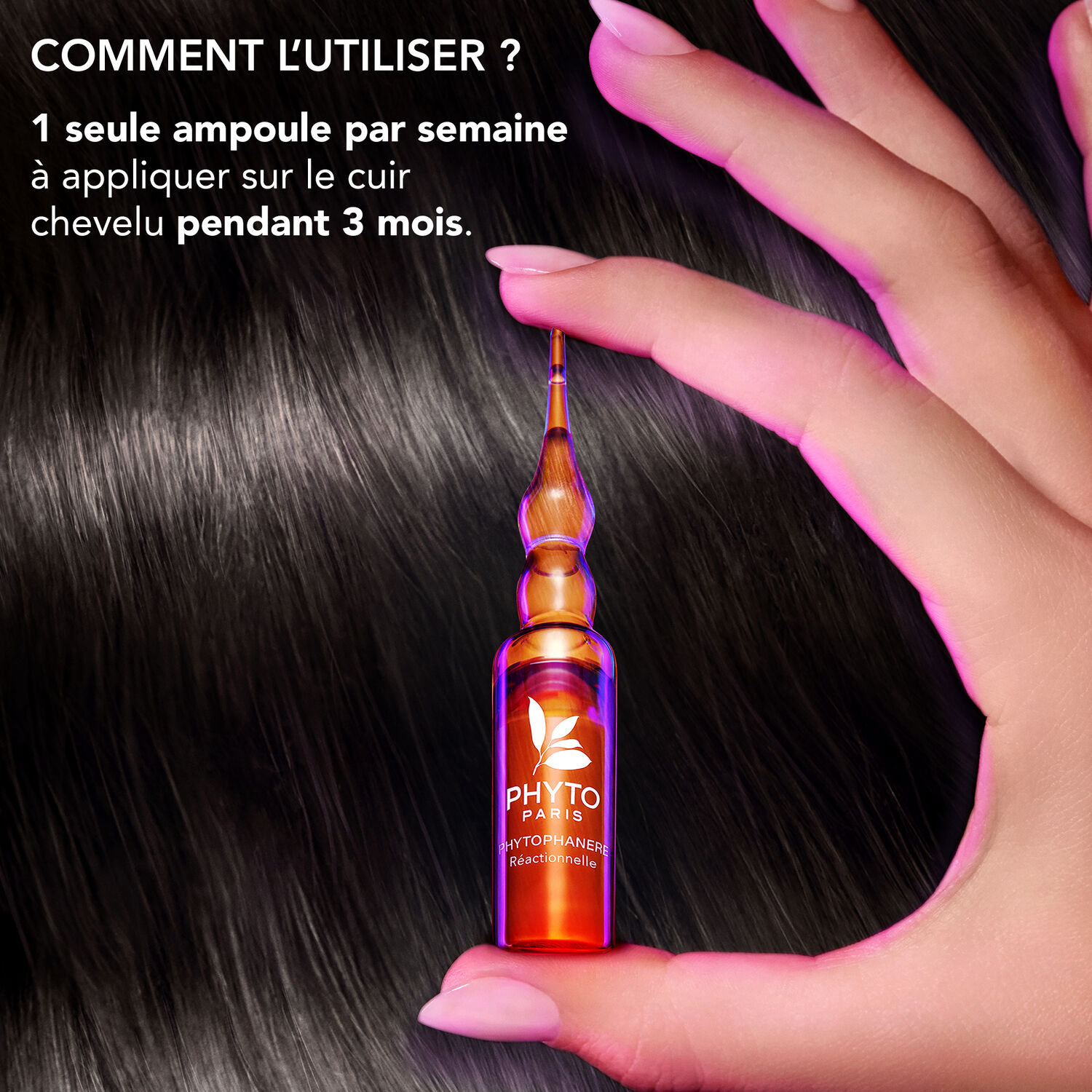 Phytophanere - Antichute Réactionnelle - 12 Ampoules x 5ml