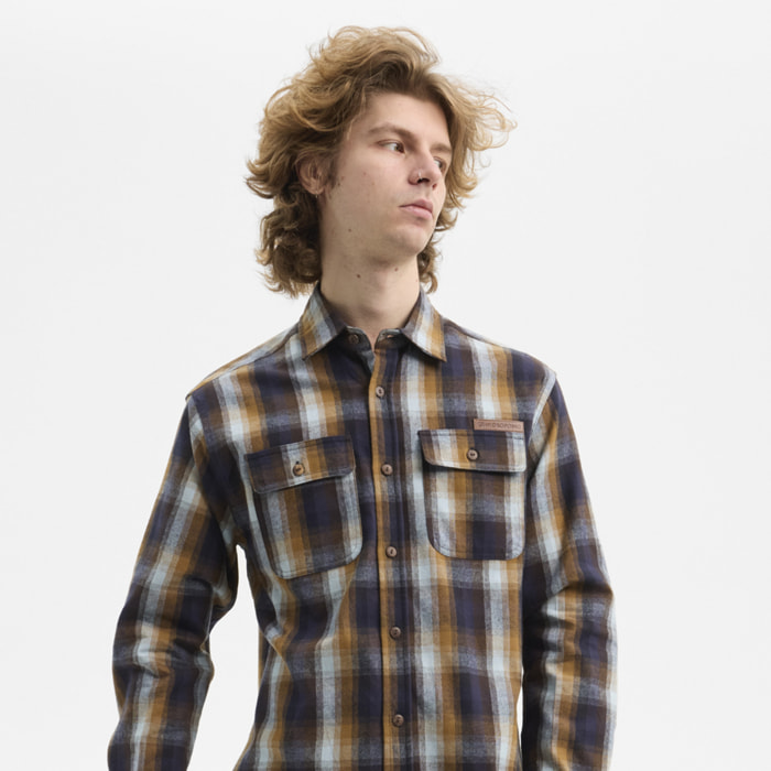 Camisa franela manga larga Hydroponic