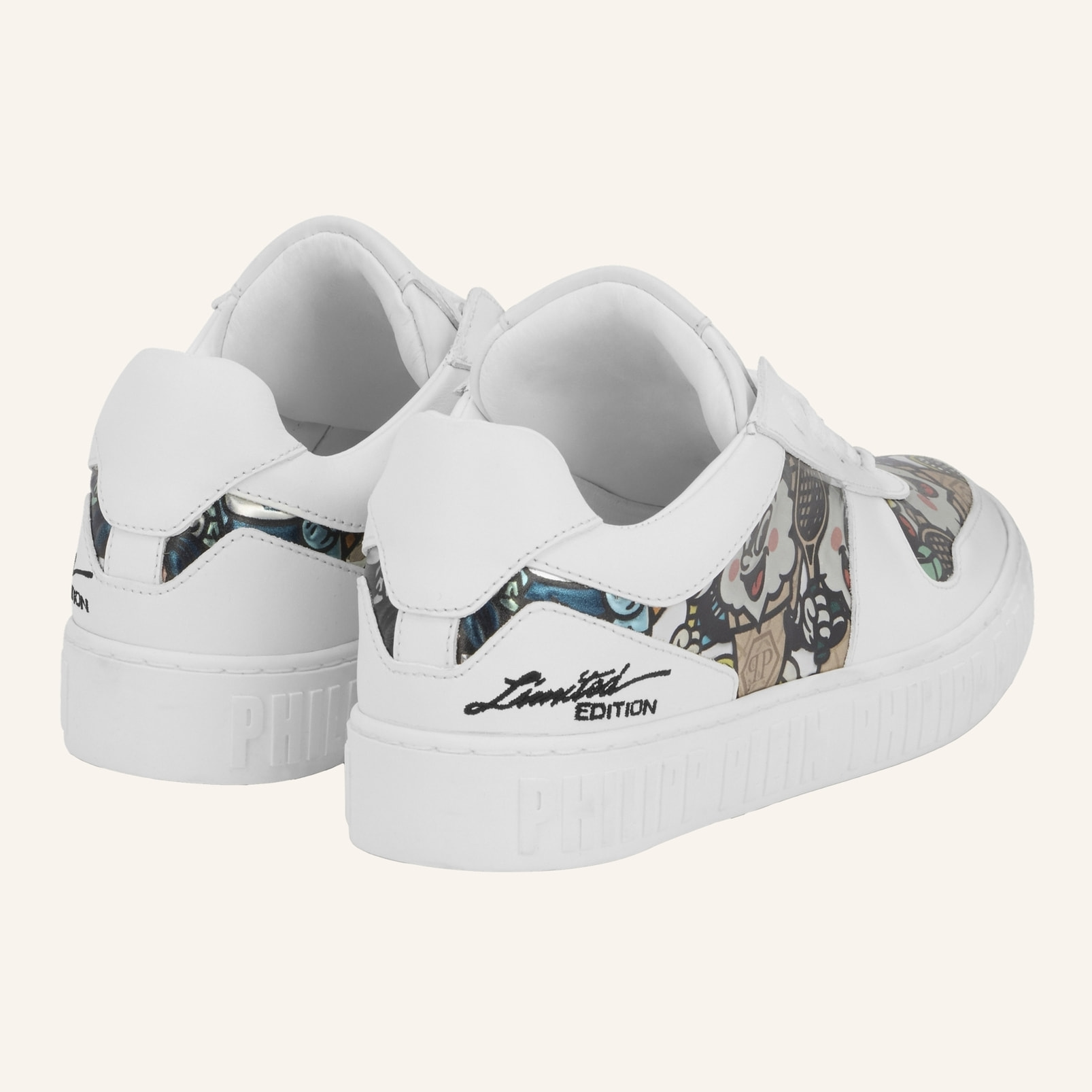 PHILIPP PLEIN Low-Top Sneakers 3D Ice Cream