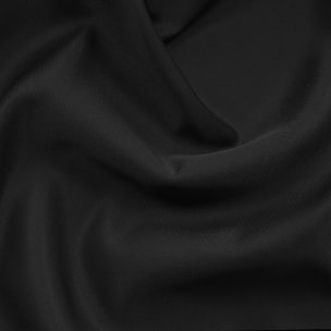 Tissu d'ameublement satin - Noir