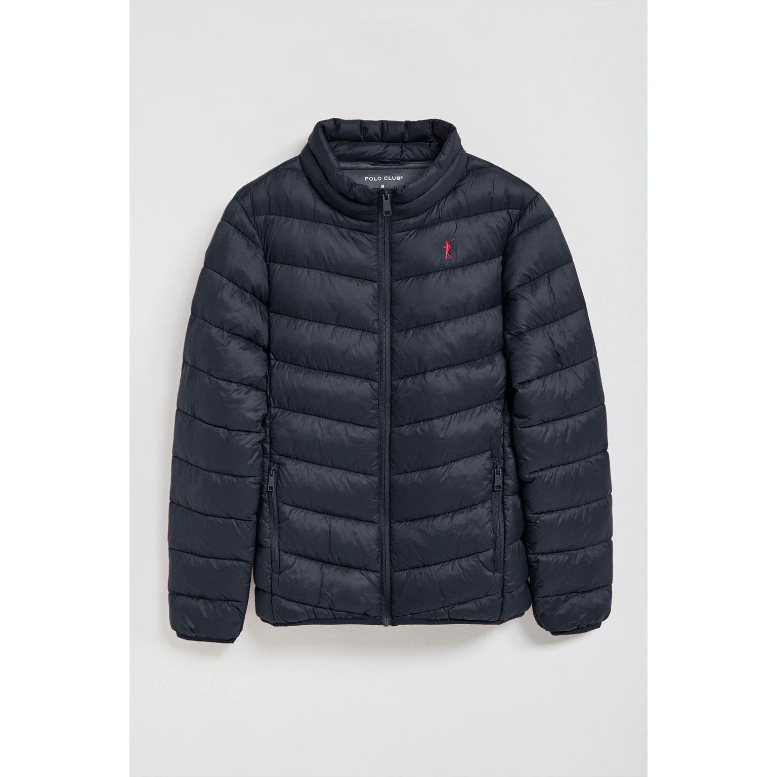 Giacca ultraleggera Chase blu marino a con ricamo Rigby Go