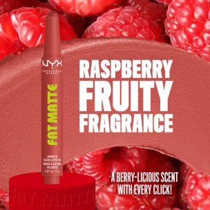 NYX Professional Makeup Fat Matte Rouge à Lèvres Mat Crémeux Mauve Cloud