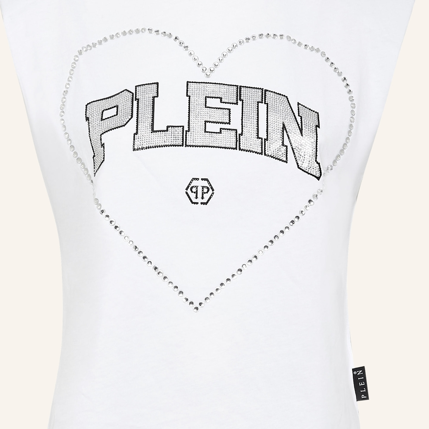 PHILIPP PLEIN Camiseta de tirantes HEART