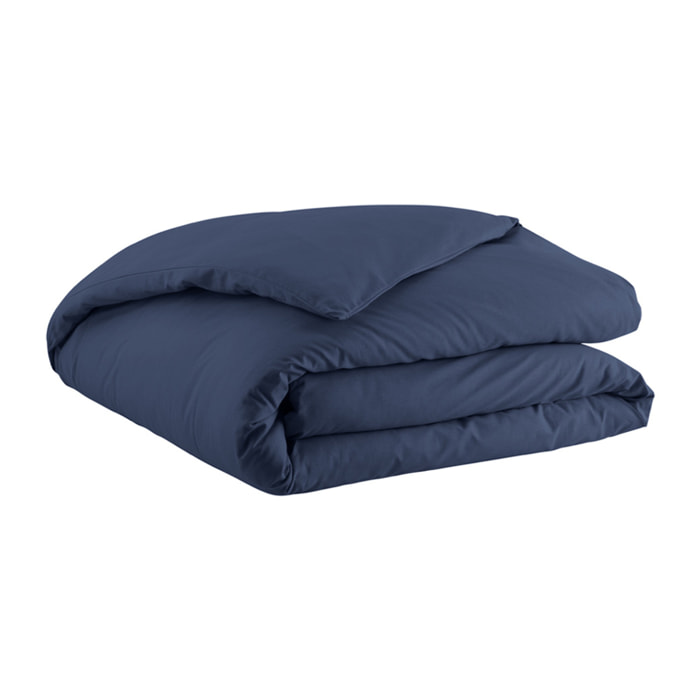 Housse de couette unie en coton, Made in France, TOUT DOUX , Nocturne