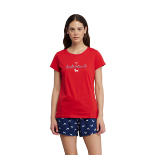 Pigiama donna corto cotone best friend Noidinotte