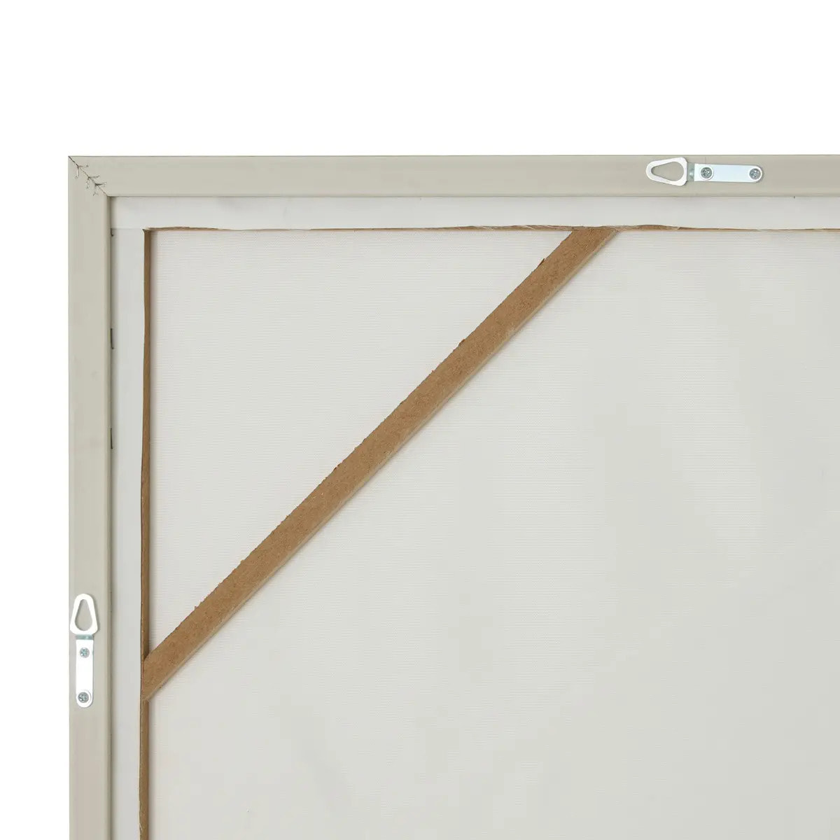 Toile peinte encadrée Krisna beige 150x100cm