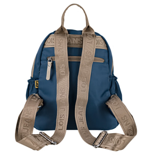 Bolso Mochila Mujer Lois Aylmer Azul