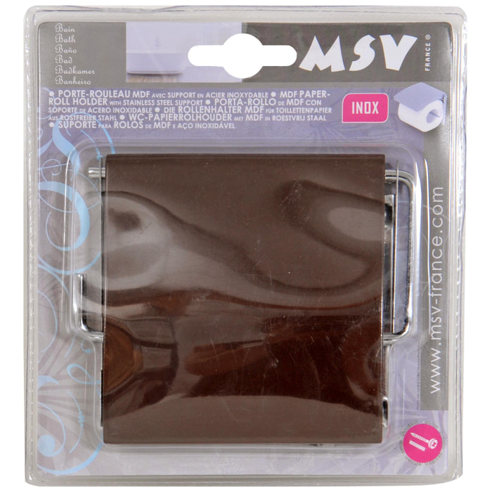 Portarollos papel higiénico PS Chocolate - MSV.