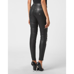 PHILIPP PLEIN Leather Trousers