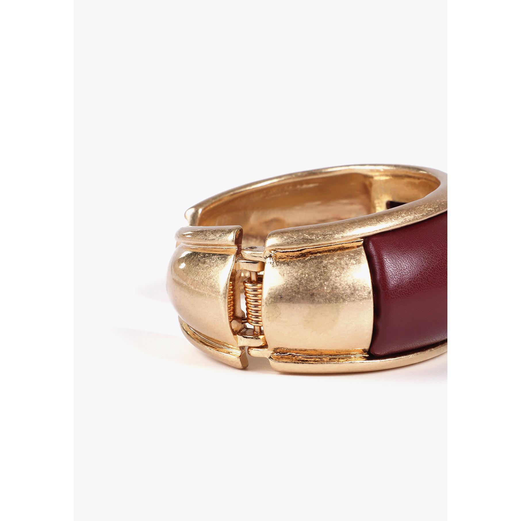 Bracciale Combinato Effetto Pelle