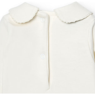 Body bebé manga larga cuello elegante