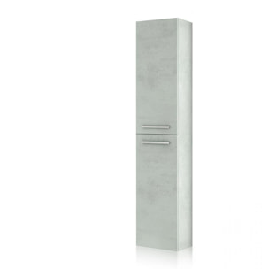 Columna de baño Osvak 2 puertas Cemento