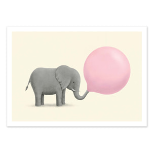 Affiche - Jumbo bubblegum - Terry Fan