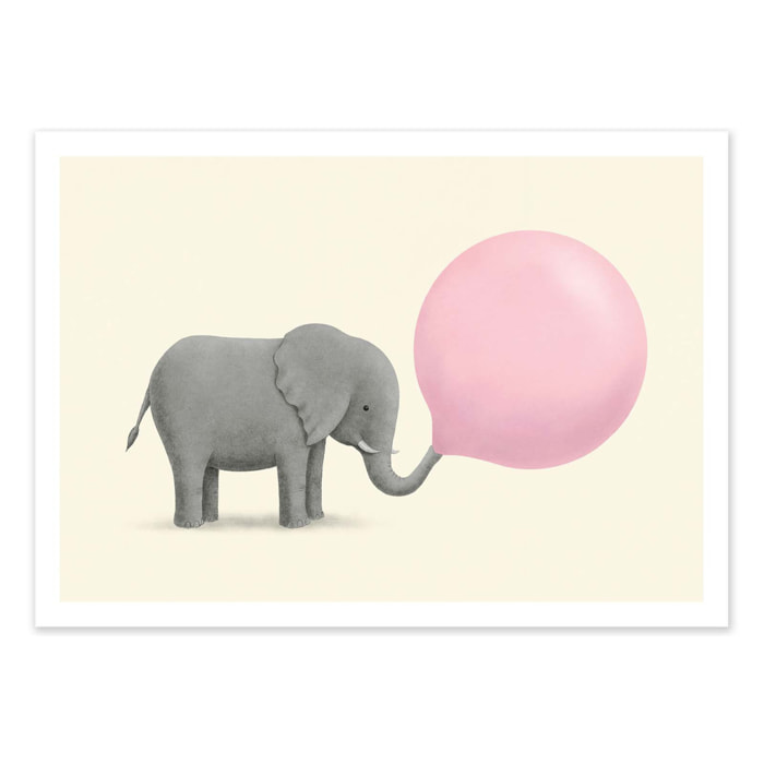 Affiche - Jumbo bubblegum - Terry Fan