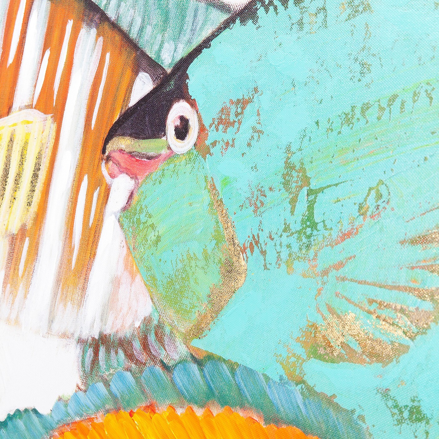 Tableau Touched Fish Meeting Two 70x100cm Kare Design
