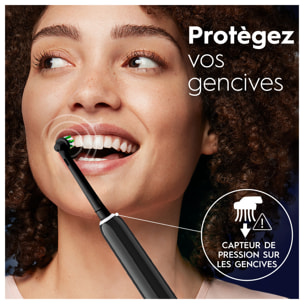 Oral-B Pro Series 1 - Noire - Brosse À Dents Électrique + 3 brossettes cross action