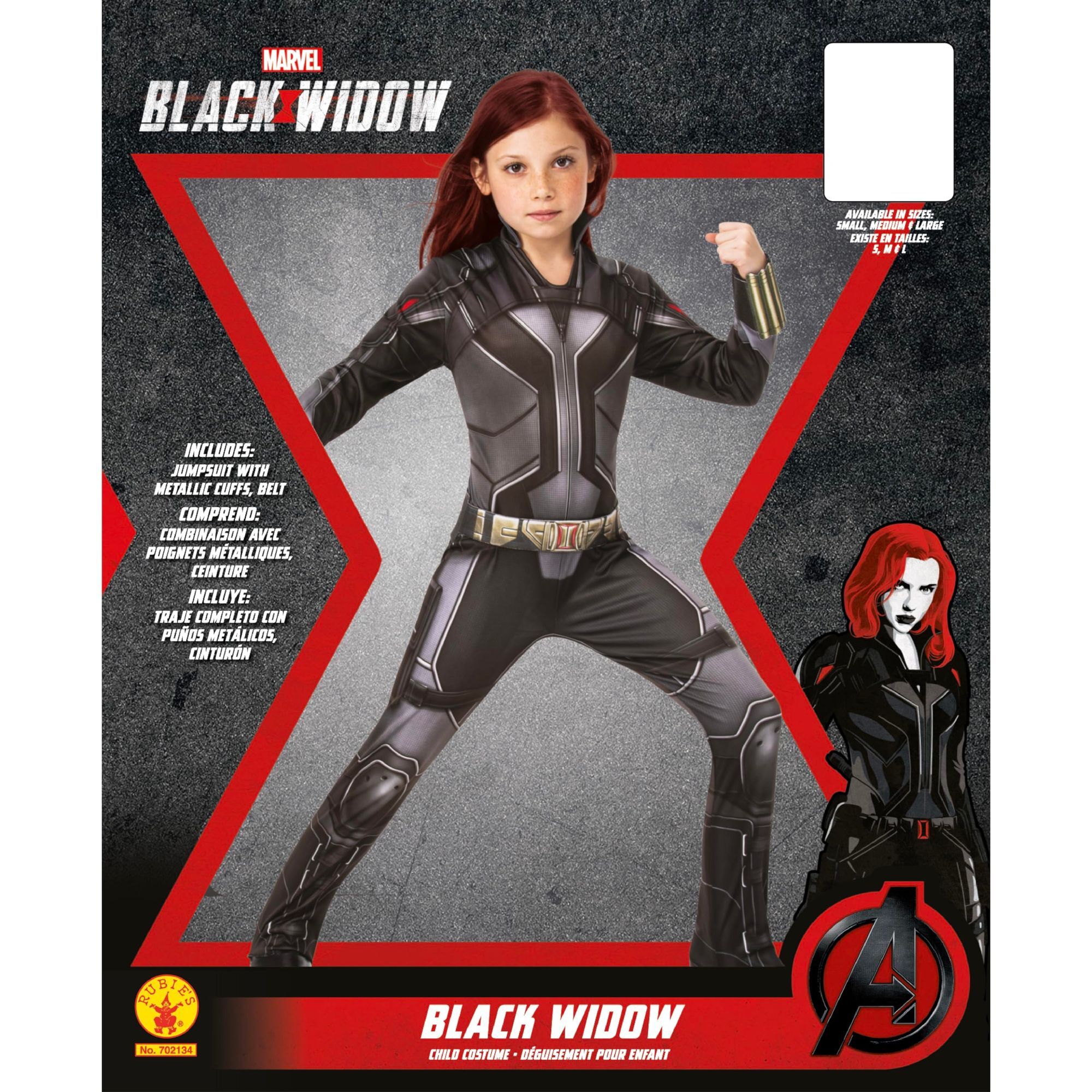 DISFRAZ BLACK WIDOW MOVIE CLASSIC INF