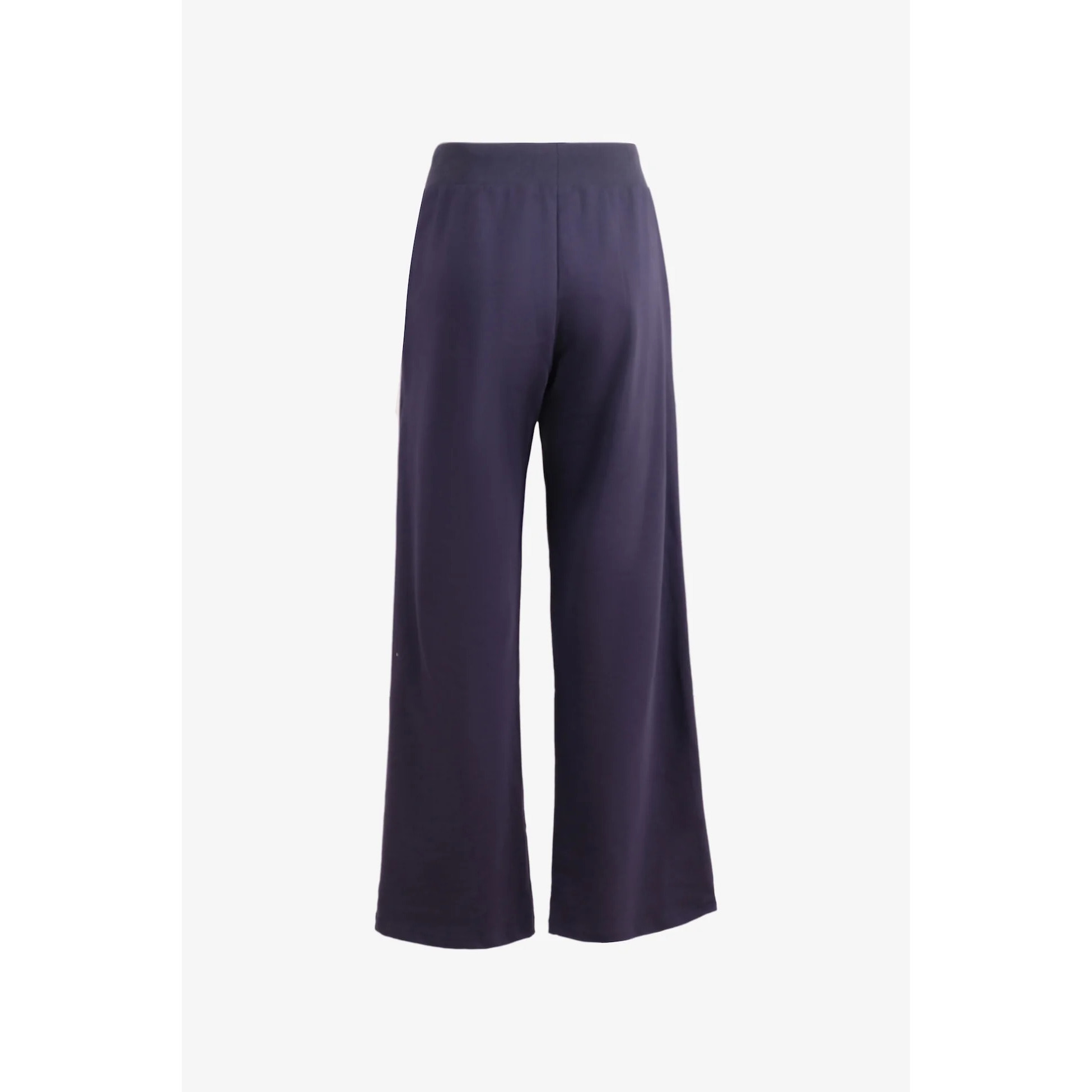 Pantaloni Esercito jogger wide leg blu donna